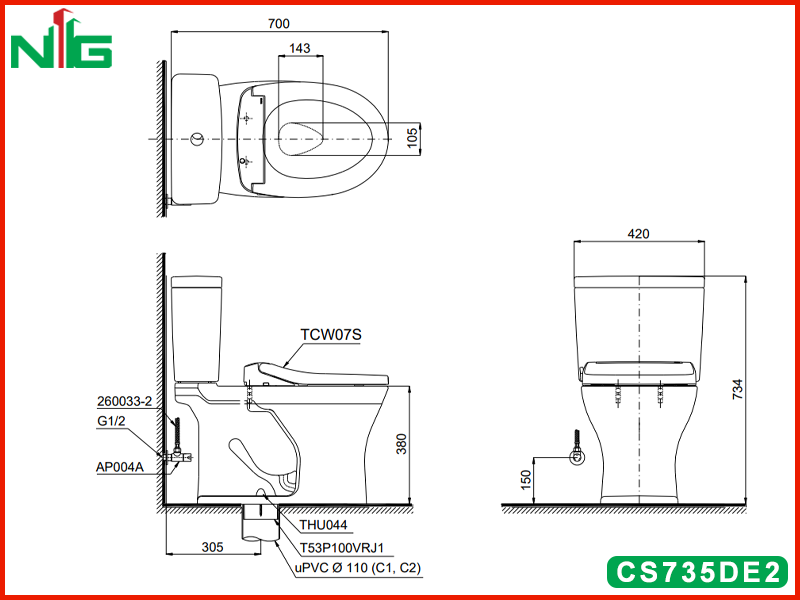 ban-ve-ky-thuat-bon-cau-nap-rua-co-toto-CS735DE2