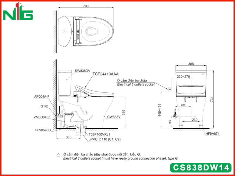ban-ve-ky-thuat-bon-cau-nap-dien-tu-toto-CS838DW14