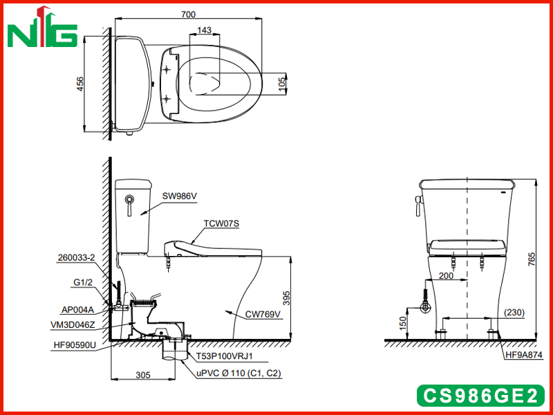 ban-ve-ky-thuat-bon-cau-nap-rua-co-toto-CS986GE2