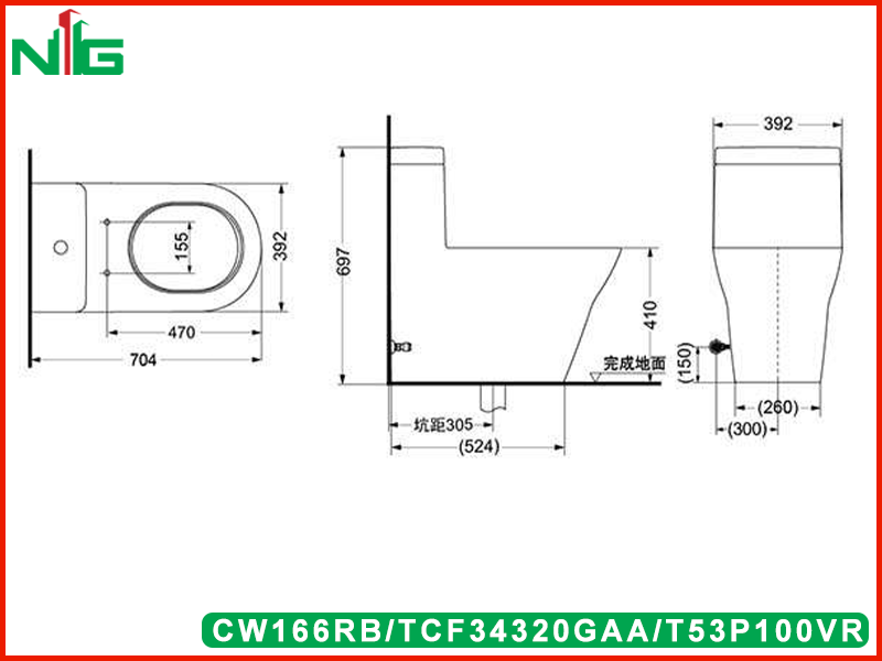 ban-ve-ky-thuat-bon-cau-nap-rua-dien-tu-toto-CW166RB-TCF34320GAA-T53P100VR