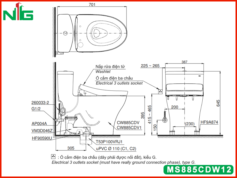 ban-ve-ky-thuat-bon-cau-thong-minh-toto-MS885CDW12