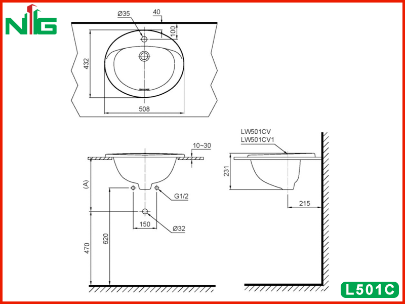 ban-ve-ky-thuat-lavabo-duong-vanh-toto-L501C