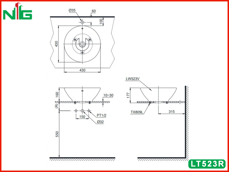 ban-ve-ky-thuat-lavabo-dat-ban-toto-LT523R