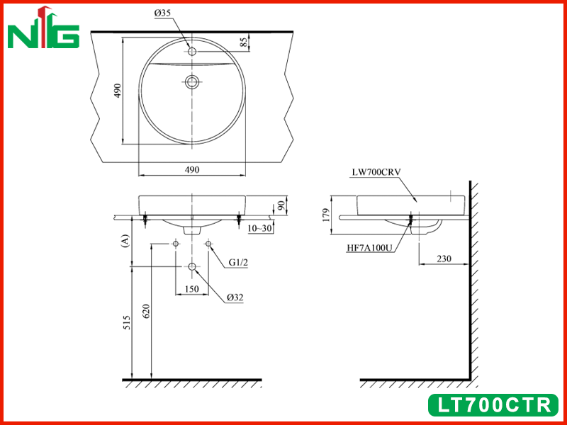 ban-ve-ky-thuat-lavabo-dat-ban-toto-LT700CTR