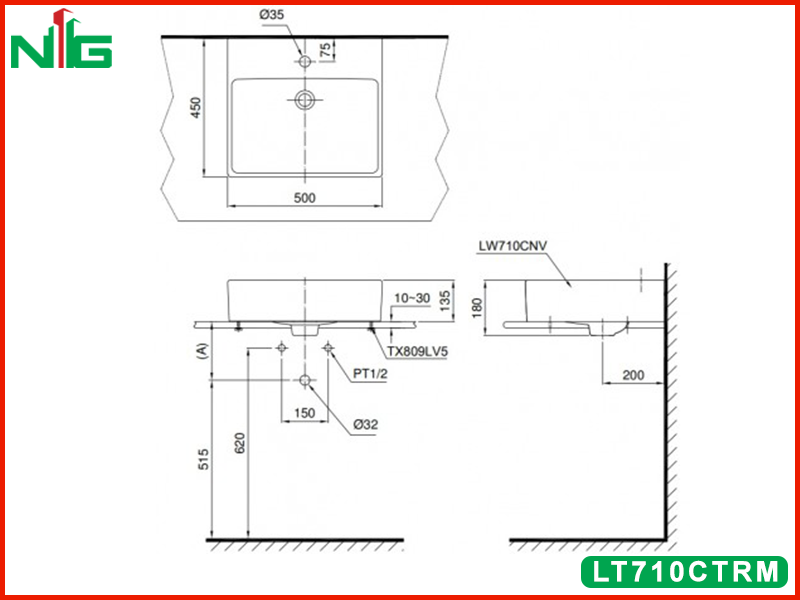 ban-ve-ky-thuat-lavabo-dat-ban-toto-LT710CTRM