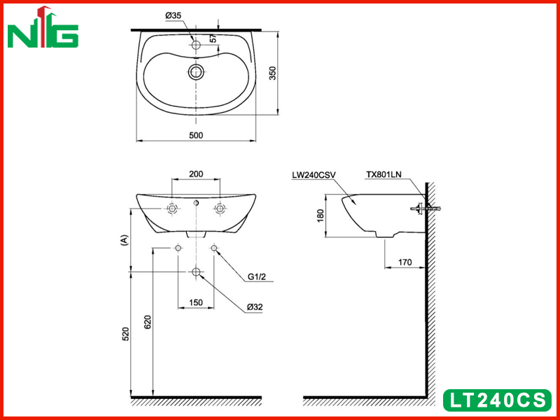 ban-ve-ky-thuat-lavabo-treo-tuong-toto-LT240CS