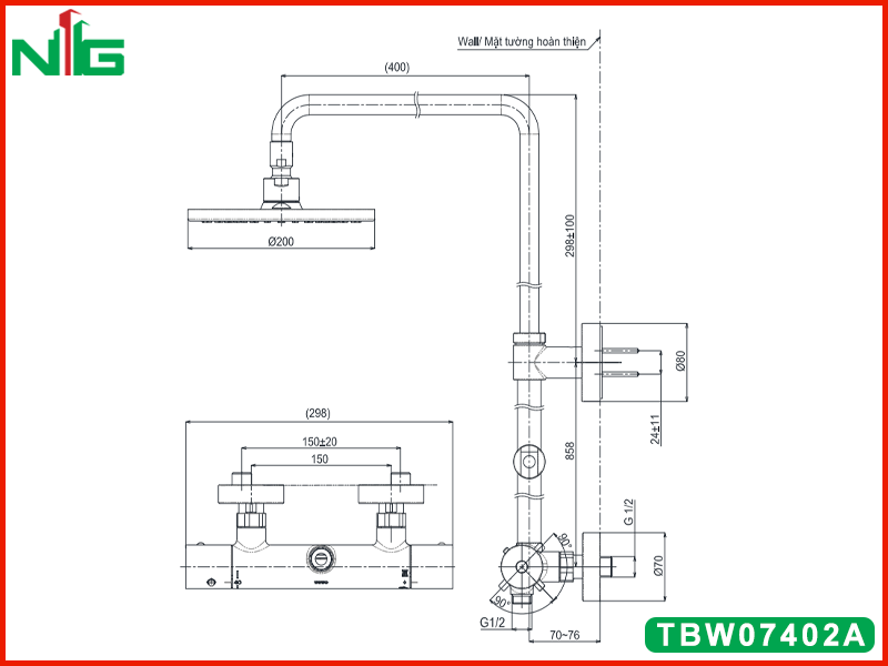 ban-ve-ky-thuat-sen-cay-nhiet-do-toto-TBW07402A