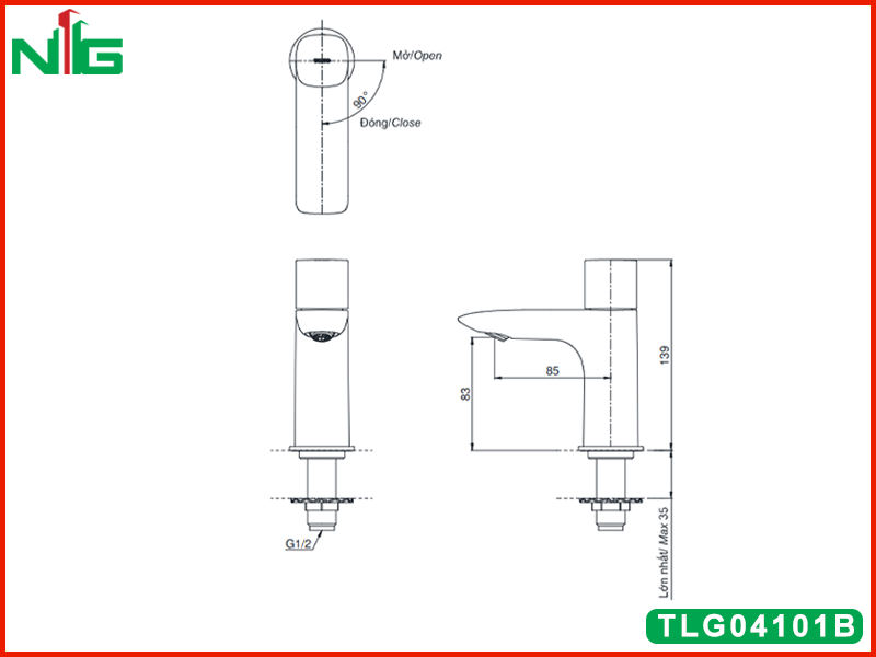 ban-ve-ky-thuat-voi-lavabo-lanh-toto-TLG04101B