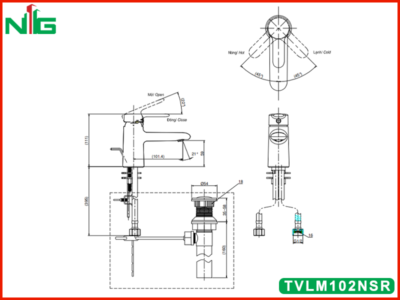 ban-ve-ky-thuat-voi-lavabo-nong-lanh-toto-TVLM102NSR