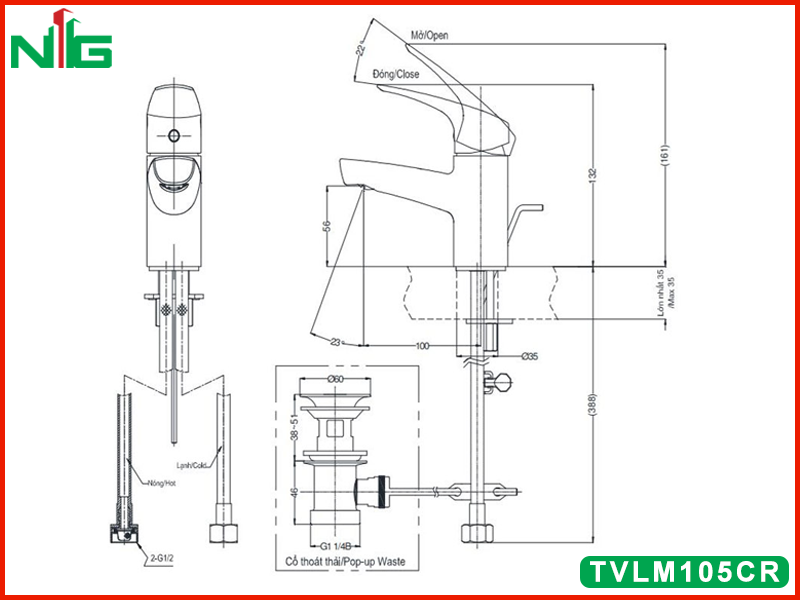 ban-ve-ky-thuat-voi-lavabo-nong-lanh-toto-TVLM105CR