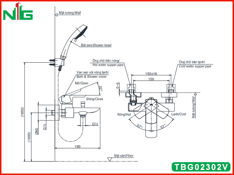 ban-ve-ky-thuat-bo-tron-sen-tam-nong-lanh-toto-TBG02302V