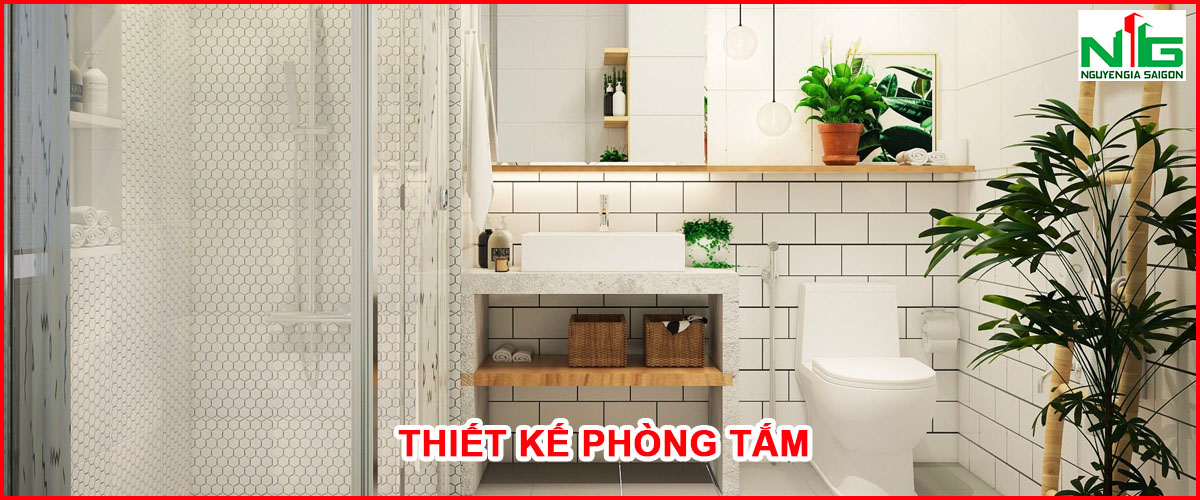 thiết kế phòng tắm