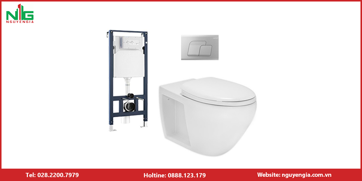 Ưu điểm bồn cầu treo tường Cotto