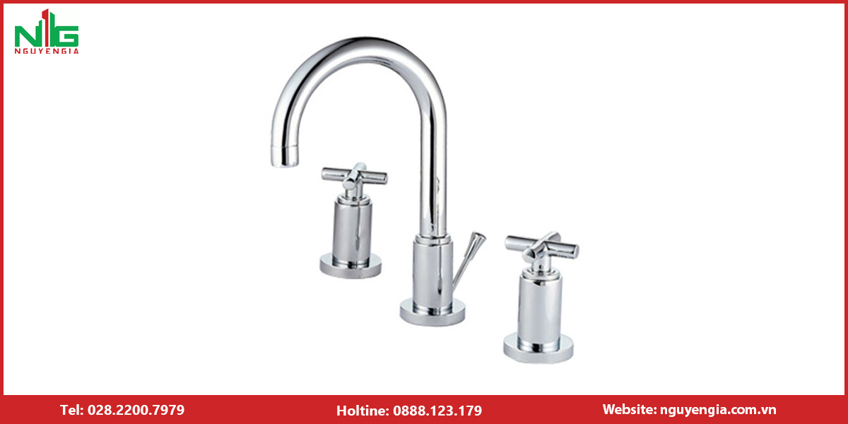 Vòi lavabo 3 lỗ COTTO
