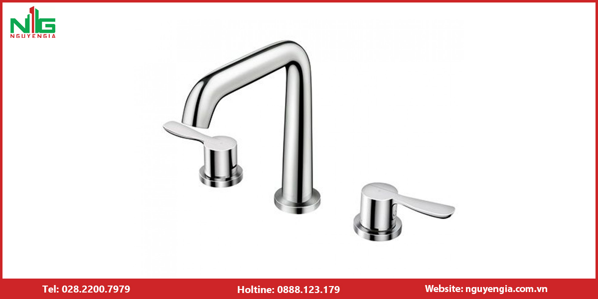Vòi lavabo 3 lỗ COTTO
