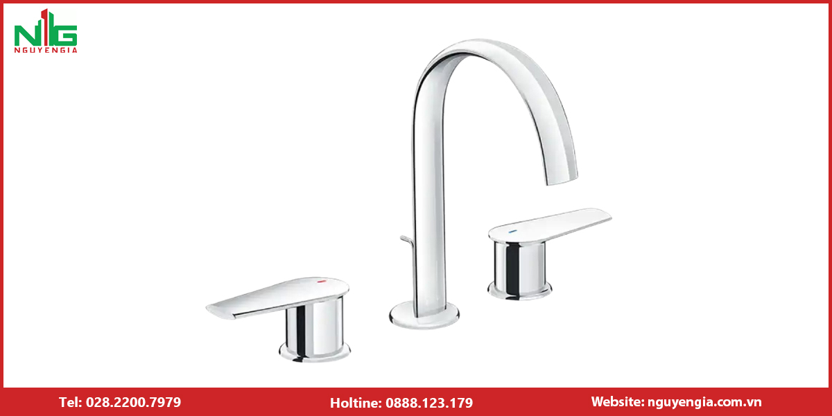 Vòi Lavabo 3 Lỗ INAX