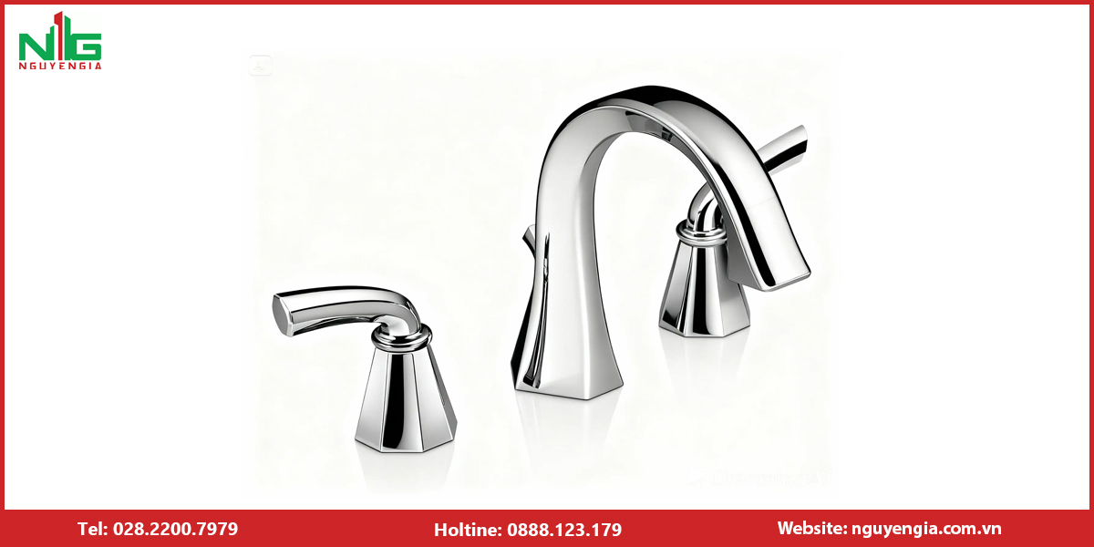 Vòi lavabo 3 lỗ MOEN