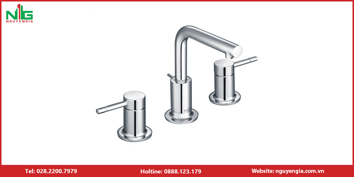Vòi lavabo 3 lỗ MOEN
