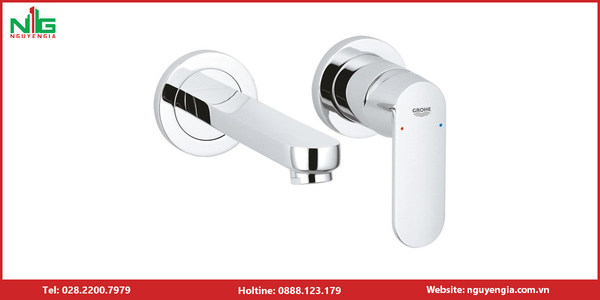 Vòi Lavabo Gắn Tường GROHE