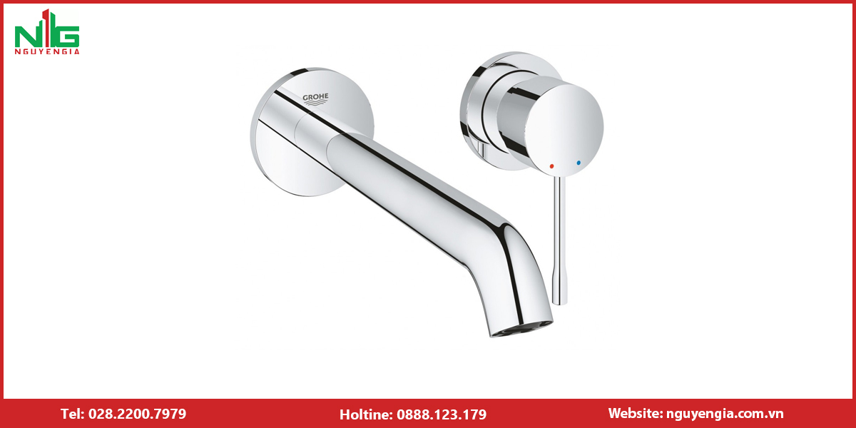 Vòi Lavabo Gắn Tường GROHE