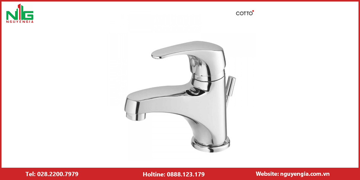 Vòi lavabo nóng lạnh COTTO